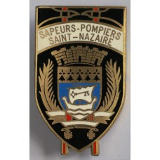 Saint-Nazaire Fire Brigade unit badge 