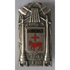 Oloron-Sainte-Marie Fire Brigade unit badge 