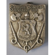 Valenciennes Fire Brigade unit badge 