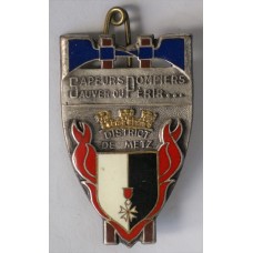 Metz Fire Brigade unit badge 