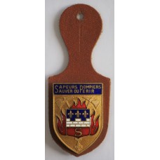 Saumur Fire Brigade unit badge 