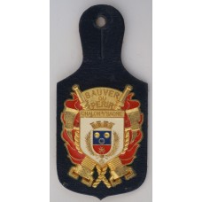 Chalon sur Saône Fire Brigade unit badge 