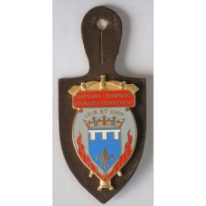 Loir-et-Cher Fire Brigade unit badge 