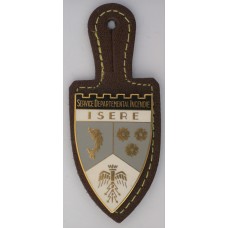 Isere Fire Brigade unit badge 