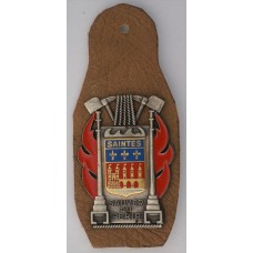 Saintes Fire Brigade unit badge 
