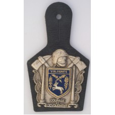 Valognes Fire Brigade unit badge 