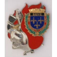 Brive Fire Brigade unit badge 