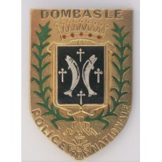Dombasle Police unit badge 