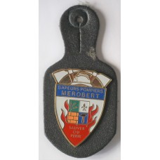 Mérobert Fire Brigade unit badge 