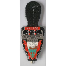 Nantes Fire Brigade unit badge 