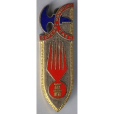 Caen Fire Brigade unit badge 