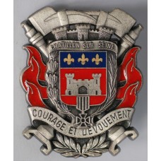 Châtillon-sur-Seine Fire Brigade unit badge 