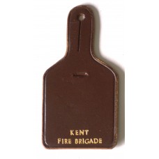 Kent Fire Brigade leather pocket fob for badge 