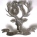 78th (Highlanders) Regiment of Foot silver hallmarked cap badge