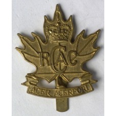 Royal Canadian Armored Corps cap badge