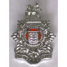 South African Army Service Corps chrome cap badge