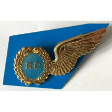 Air Force Radio Operator wing, gold class Air Force Radio Operator wing, gold class