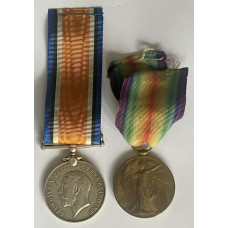 1914-18 British War Medal and Victory pair to a Sepoy in the 1-26th Punjabis