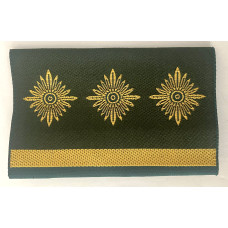 Danish Police Senior Sergeant rank shoulder slide