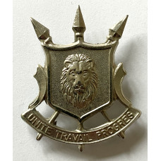 Burundi Army cap badge Burundi Army cap badge