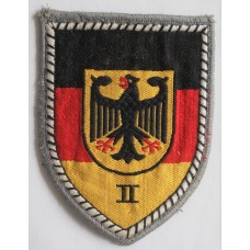 Bundeswehr 2nd Military District Command sleeve patch 