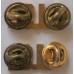 Officer's US letters collar badges