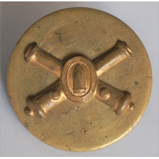 Coastal Artillery enlisted collar badge 