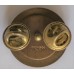 Coastal Artillery enlisted collar badge 