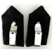 St John Ambulance Brigade senior officer gorget tabs