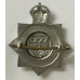 Derbyshire Constabulary King's Crown cap badge for Inspectors