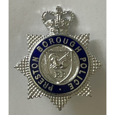 Preston County Borough Police cap badge for Inspectors and above Preston County Borough Police cap badge for Inspectors and above