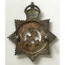 Kent Constabulary King's Crown cap badge for Superintendent's and above in Sterling Silver