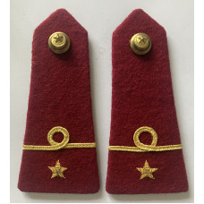 Mauritanian Army Medical Service Junior Lieutenant rank shoulder board Mauritanian Army Medical Service Junior Lieutenant rank shoulder board