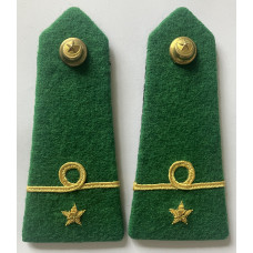 Mauritanian Army Junior Lieutenant rank shoulder board Mauritanian Army Junior Lieutenant rank shoulder board