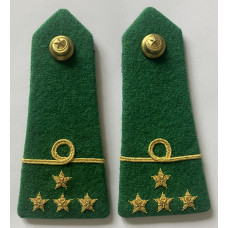 Mauritanian Army Commandant rank shoulder board Mauritanian Army Commandant rank shoulder board