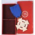 25 Year Faithful Service Cross in box of issue 
