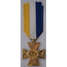 Army Officer's 15 years long service cross 