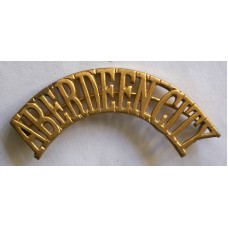 Aberdeen City (Port of Aberdeen) Volunteer Artillery shoulder title