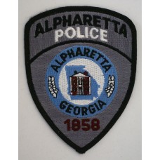 Alpharetta Police patch, Georgia 