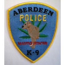 Aberdeen Police Narcotics Detection K-9 patch, Maryland 