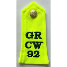 Irish Garda Siochana Police Reserve high visibility shoulder strap