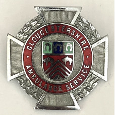 Gloucestershire Ambulance Service cap badge 