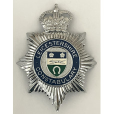 Leicestershire Constabulary helmet plate 2006-12