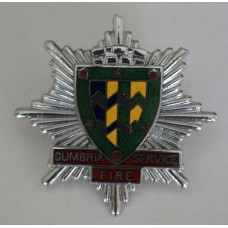 Cumbria Fire Service cap badge 