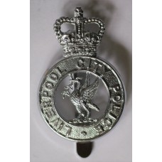Liverpool City Police cap badge