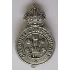 Cheshire Constabulary King's Crown cap badge 
