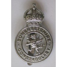 Somersetshire Constabulary King's Crown cap badge 