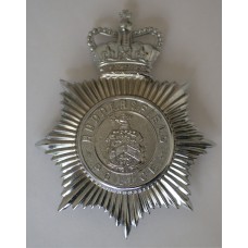 Huddersfield Police helmet plate
