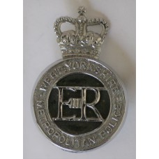 West Yorkshire Metropolitan Police cap badge 