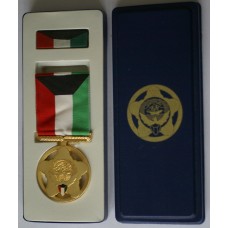 Kuwait Liberation Medal 3rd Class in box of issue 